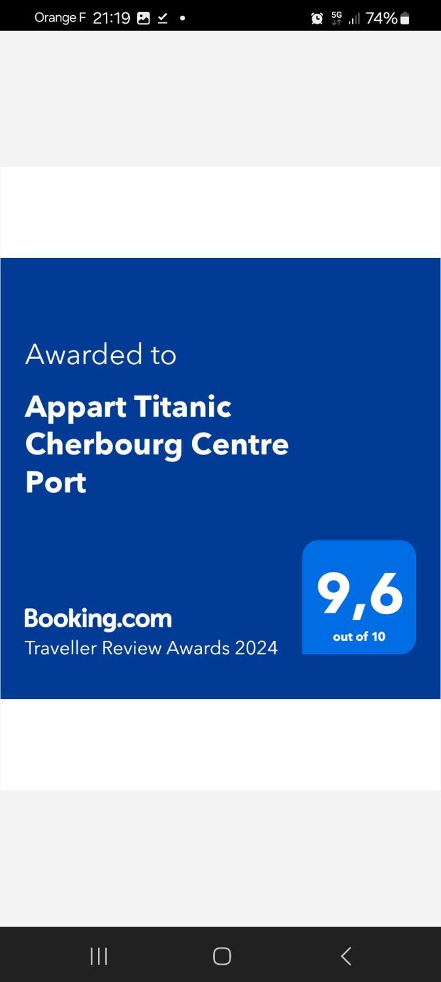 Appart Titanic Cherbourg Centre Port Exterior foto